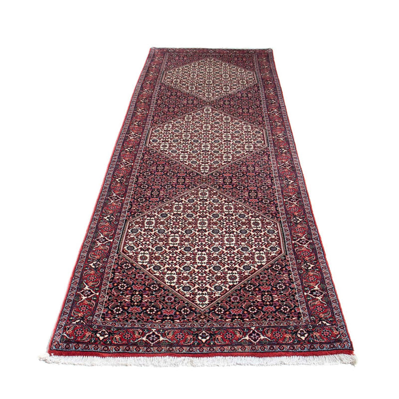 Runner Perser Rug - Bidjar - 295 x 88 cm - red