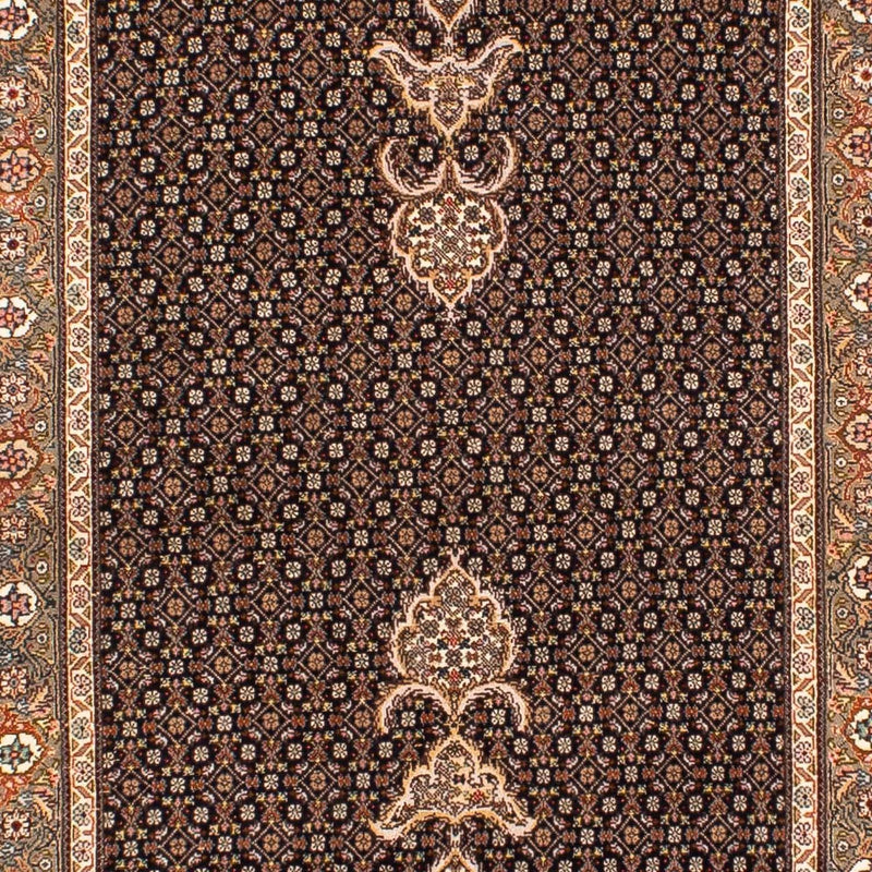 Runner Perser Rug - Tabriz - 248 x 81 cm - dark blue
