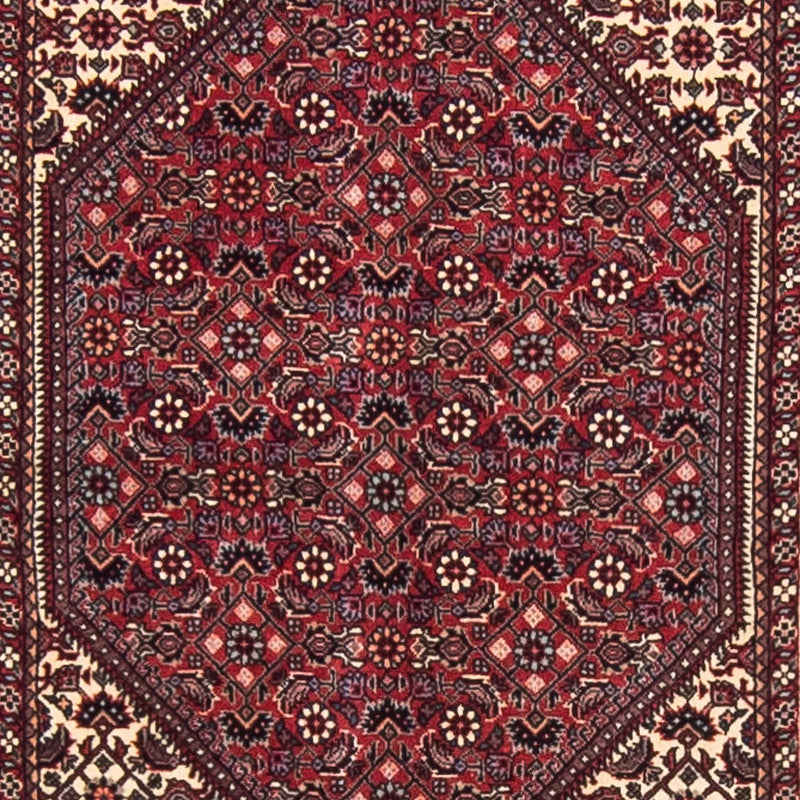 Runner Perser Rug - Bidjar - 346 x 82 cm - dark red