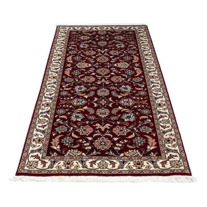 Runner Perser Rug - Tabriz - Royal - 197 x 87 cm - dark red
