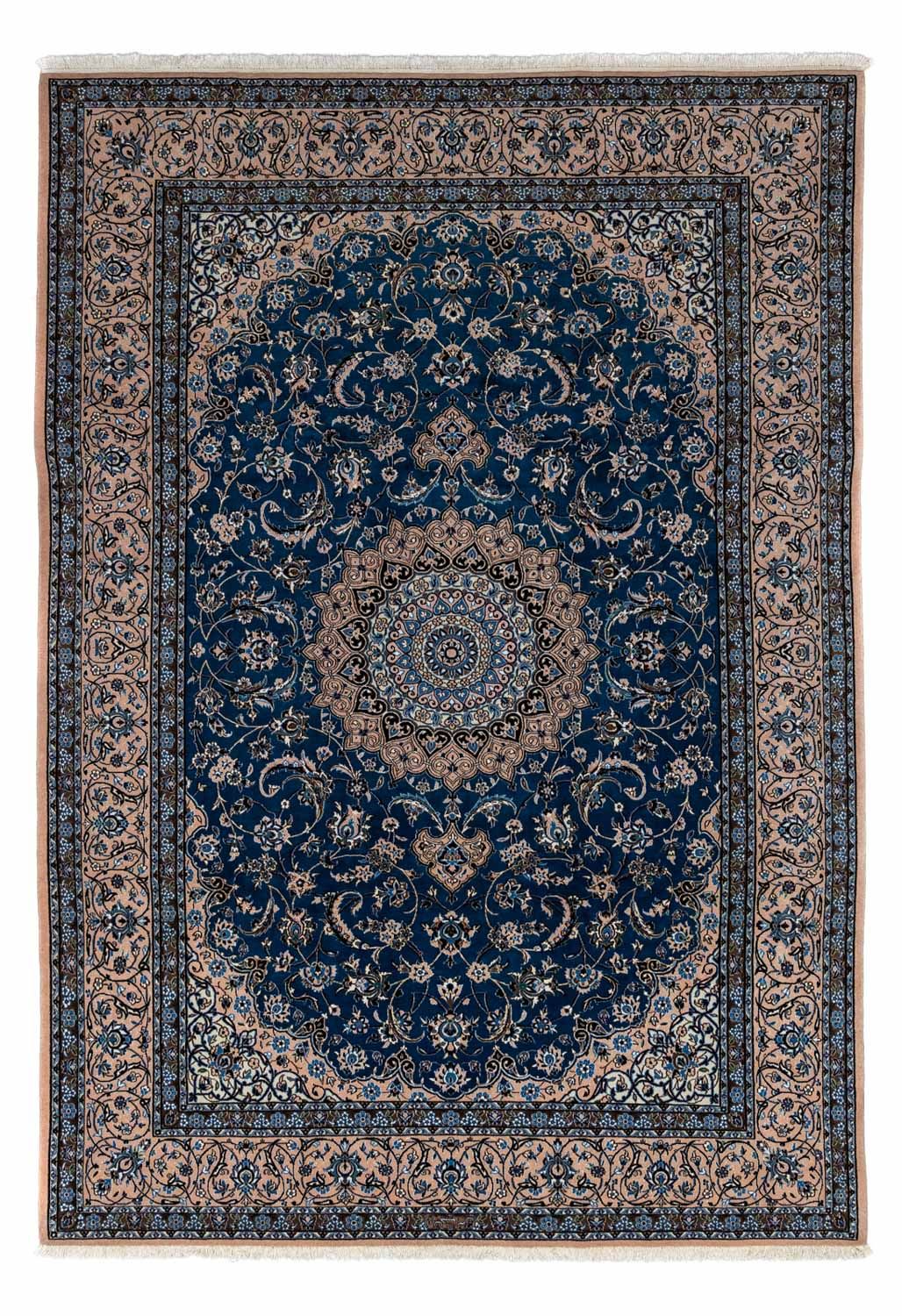 Perser Rug - Nain - Royal - 348 x 245 cm - dark blue