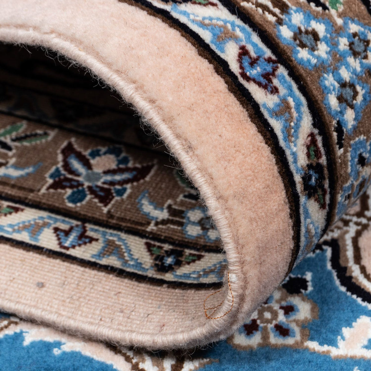 Perser Rug - Nain - Royal - 348 x 245 cm - dark blue