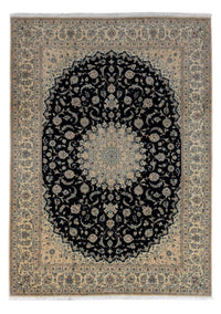 Perser Rug - Nain - Royal - 344 x 250 cm - black