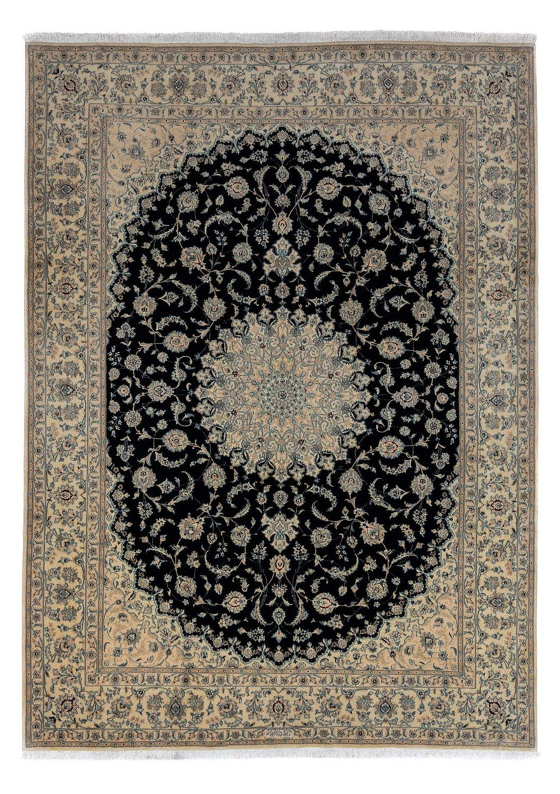 Perser Rug - Nain - Royal - 344 x 250 cm - black