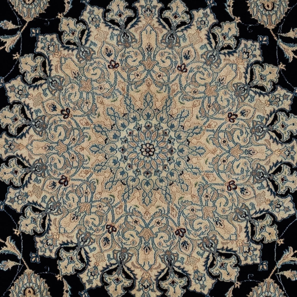 Perser Rug - Nain - Royal - 344 x 250 cm - black