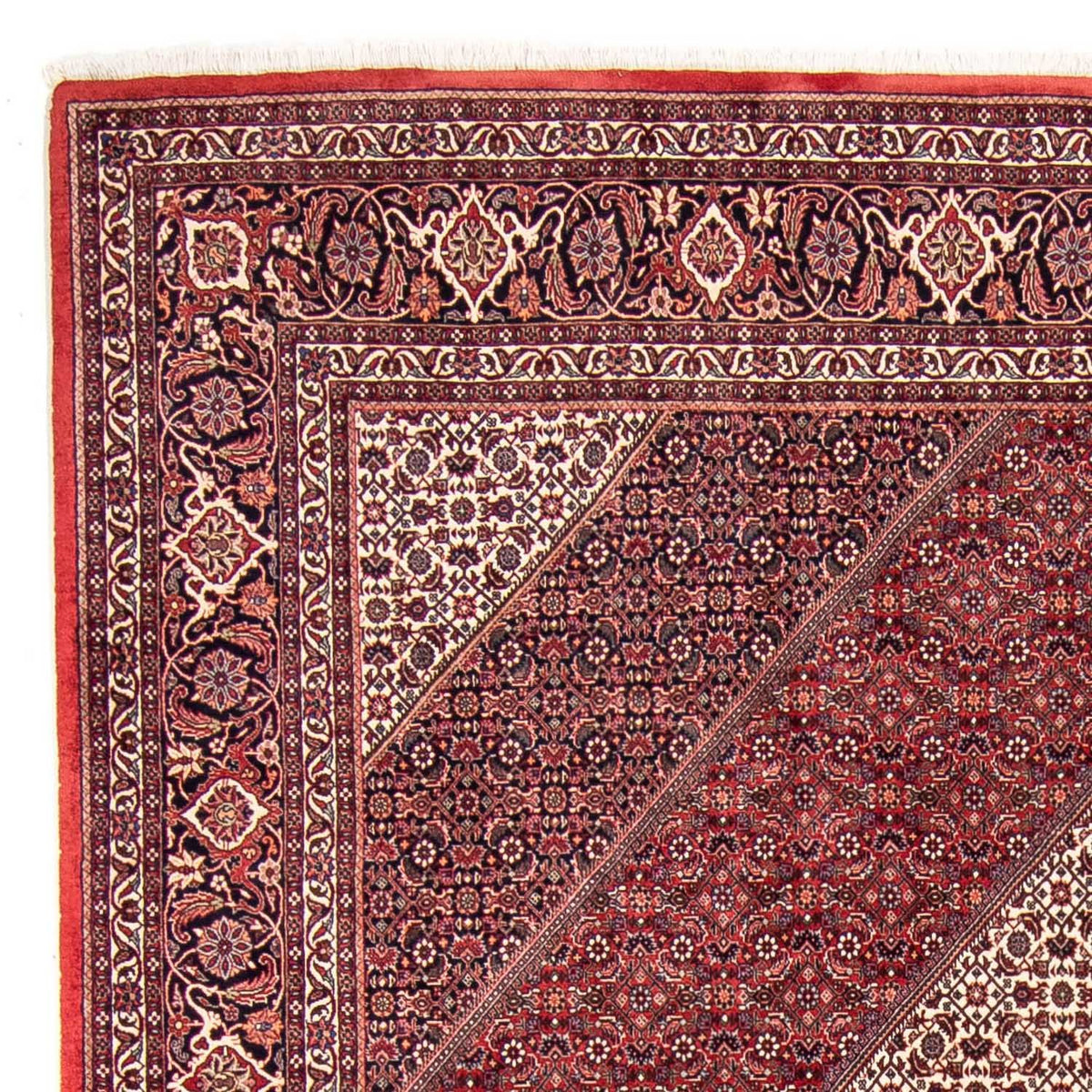 Perser Rug - Bidjar - 314 x 253 cm - dark red