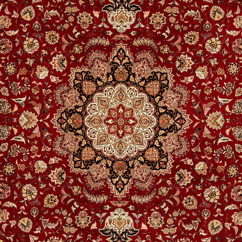 Perser Rug - Tabriz - Royal - 342 x 251 cm - dark red