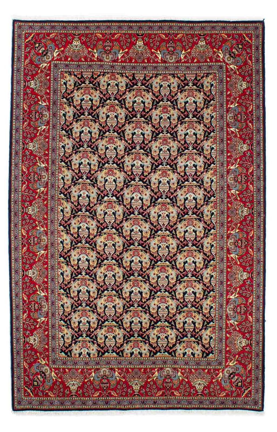 Perser Rug - Keshan - 223 x 145 cm - dark blue