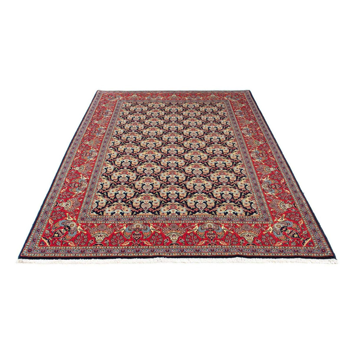 Perser Rug - Keshan - 223 x 145 cm - dark blue