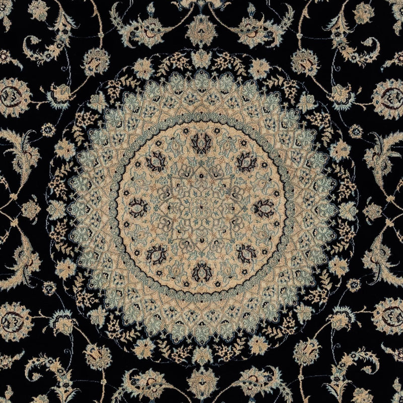 Perser Rug - Nain - Royal - 300 x 247 cm - black