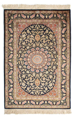 Perser Rug - Ghom - 120 x 79 cm - dark blue