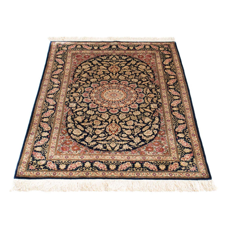 Perser Rug - Ghom - 120 x 79 cm - dark blue