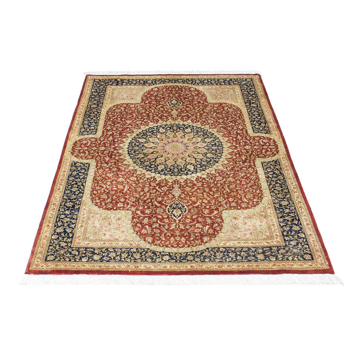 Perser Rug - Ghom - 154 x 100 cm - rust