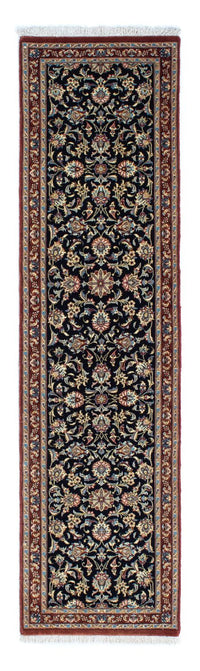 Runner Perser Rug - Ghom - 200 x 52 cm - green
