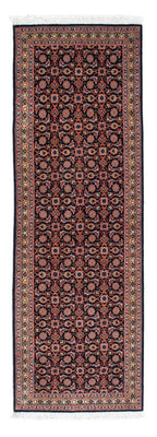 Runner Perser Rug - Tabriz - 210 x 75 cm - dark blue