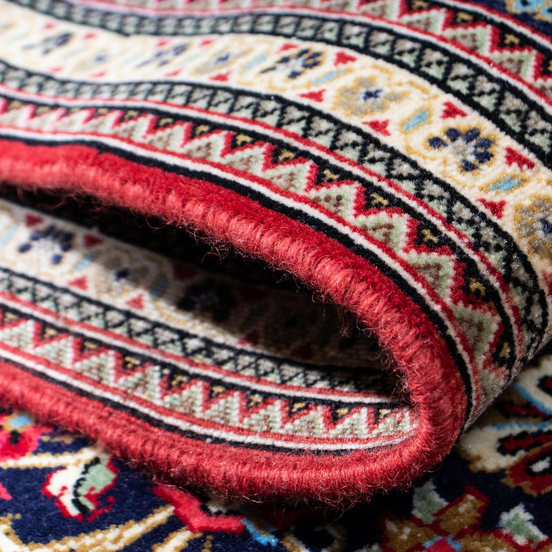 Runner Perser Rug - Ghom - 197 x 70 cm - dark blue