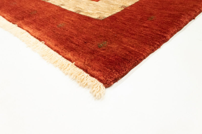Gabbeh Rug - Loribaft Perser - 215 x 180 cm - red