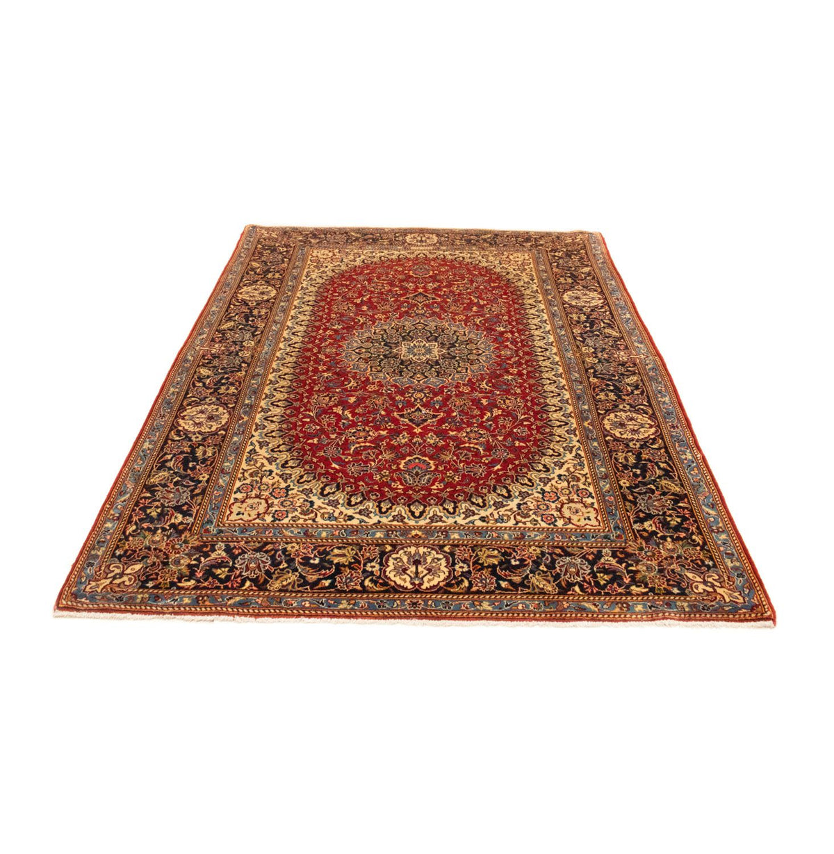 Perser Rug - Keshan - 218 x 140 cm - red