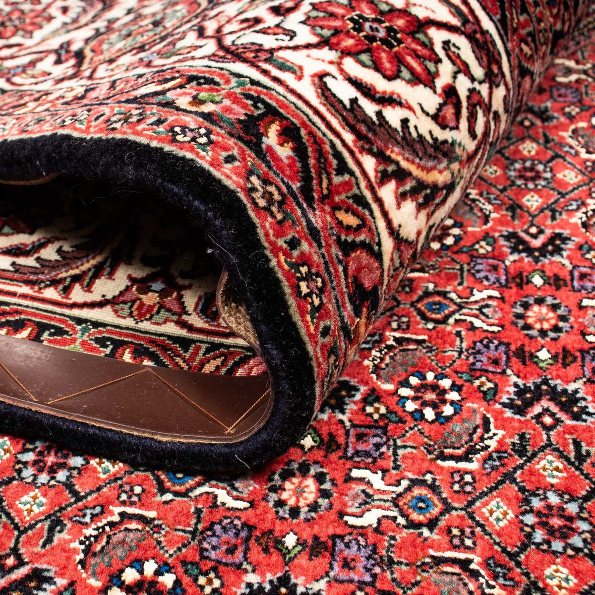 Perser Rug - Bidjar - 250 x 200 cm - dark red