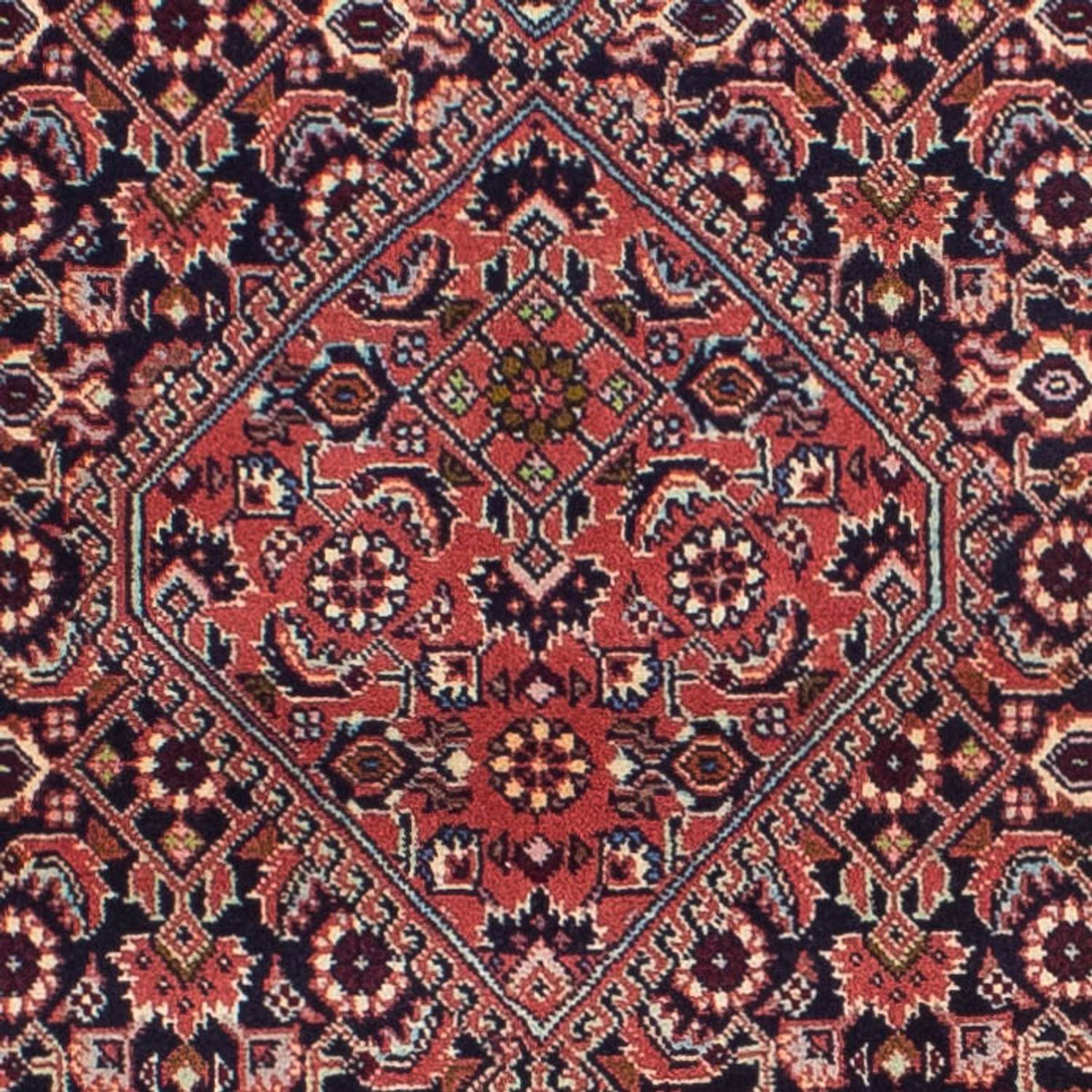 Runner Perser Rug - Bidjar - 258 x 83 cm - light red