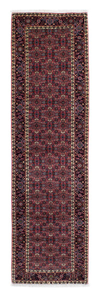 Runner Perser Rug - Bidjar - 294 x 84 cm - dark red