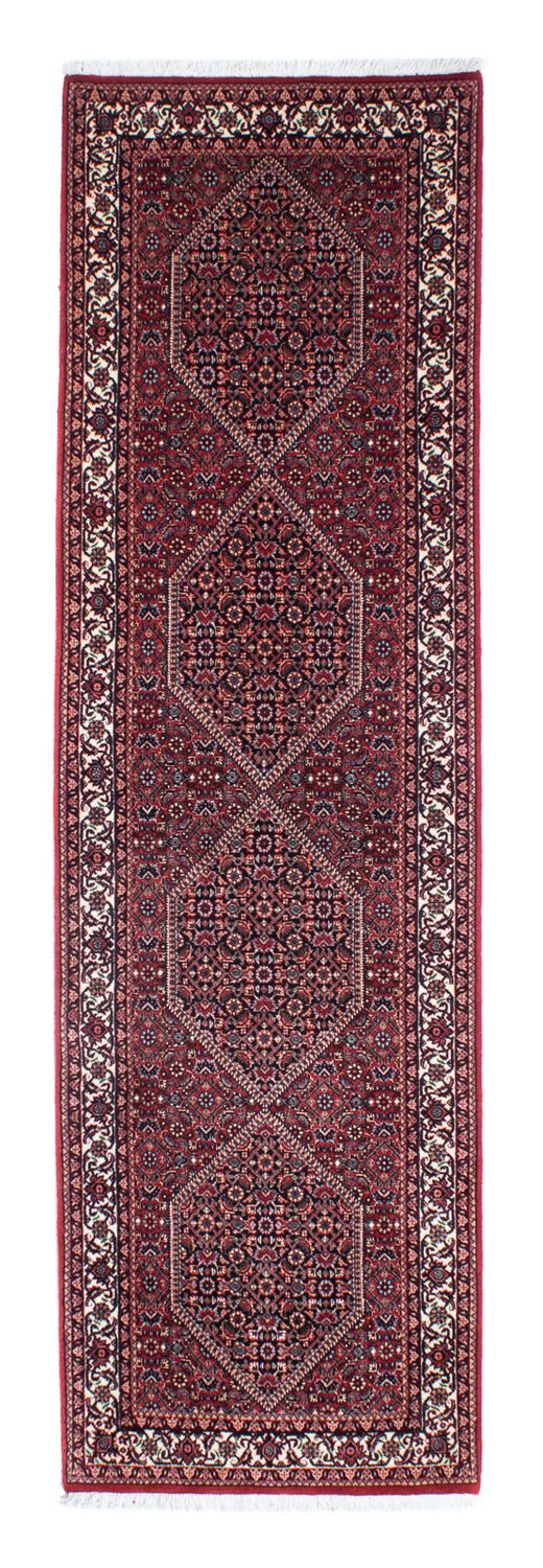 Runner Perser Rug - Bidjar - 264 x 72 cm - red