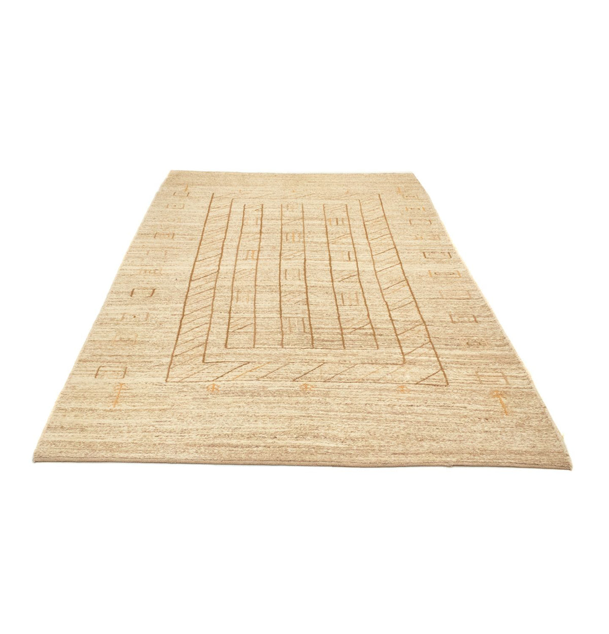 Gabbeh Rug - Perser - 290 x 157 cm - light beige