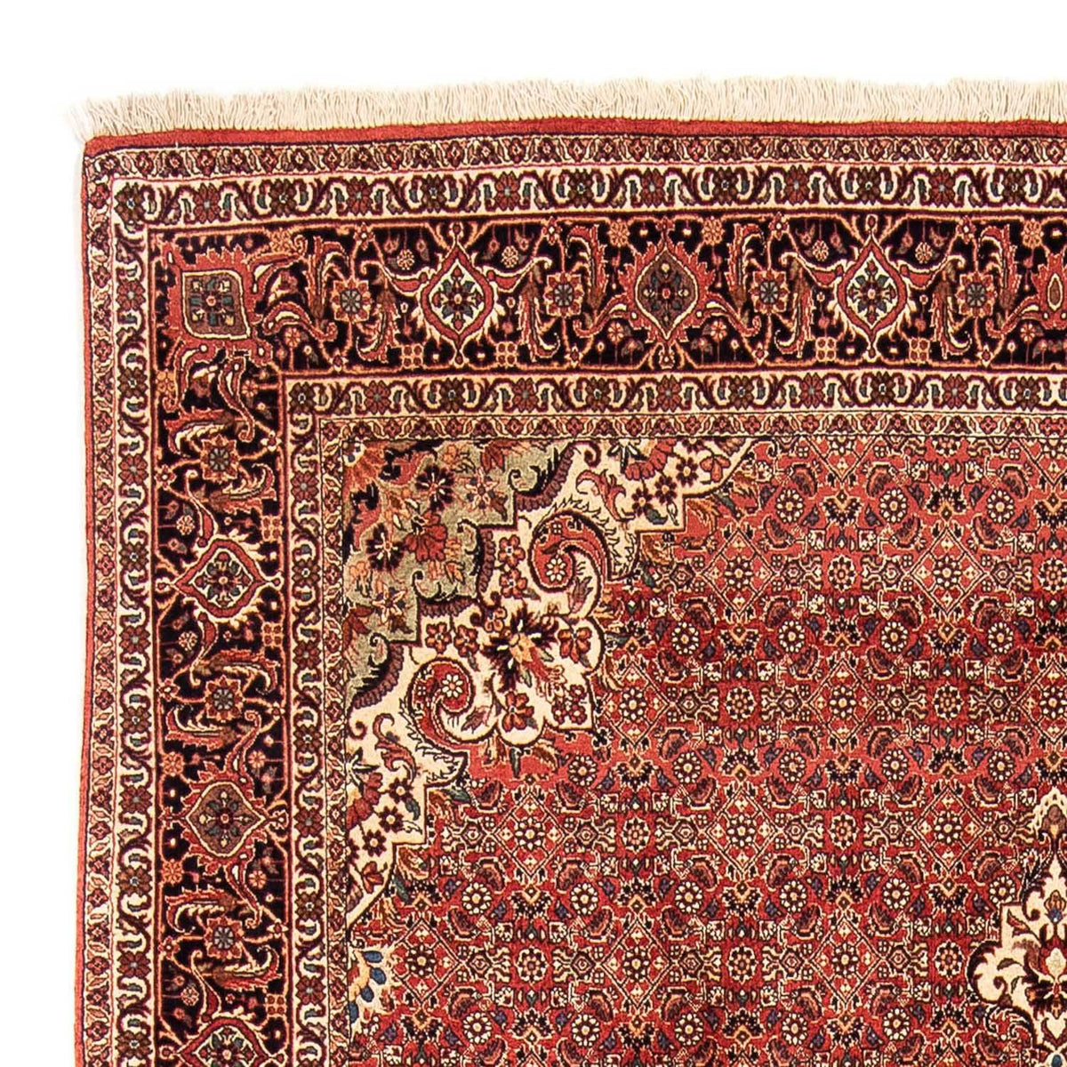 Perser Rug - Bidjar - 232 x 170 cm - dark red