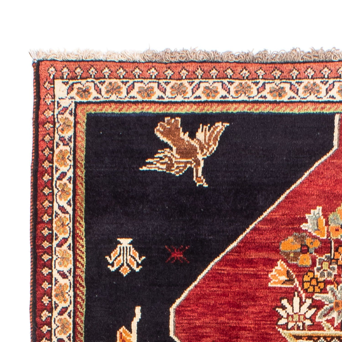 Qashqai Rug 127x202cm - Persian Rugs