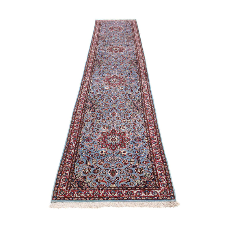 Runner Perser Rug - Isfahan - Premium - 438 x 80 cm - purple