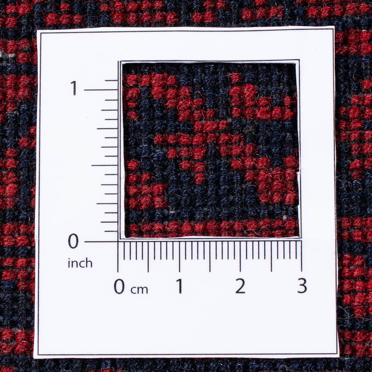 Turkaman Rug - 248 x 163 cm - dark red