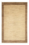 Indo Gabbeh Rug 160x247cm - Wool Rug - Rectangle / Beige / 160 x 247 cm Rectangle