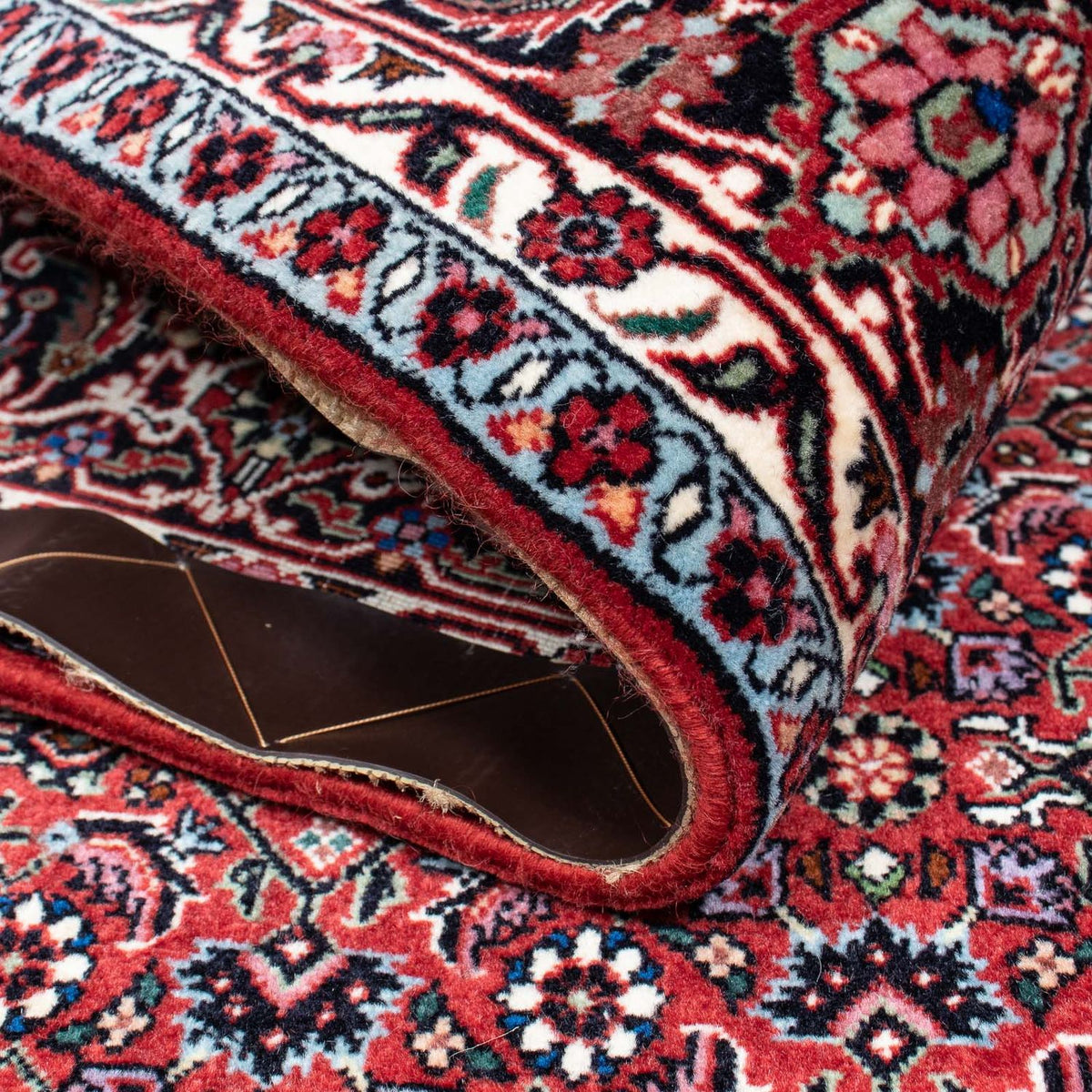 Perser Rug - Bidjar - 214 x 133 cm - dark red