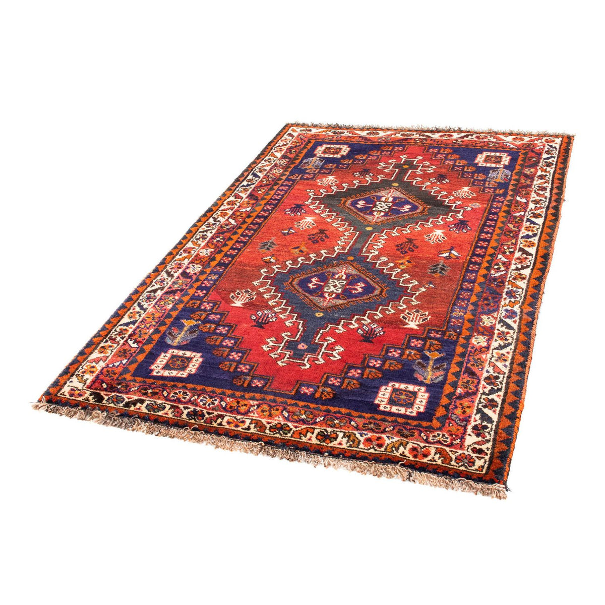 Perser Rug - Nomadic - 167 x 116 cm - dark red