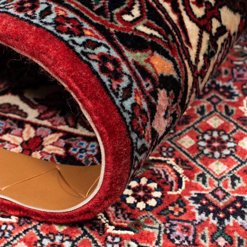 Perser Rug - Bidjar - 254 x 198 cm - dark red