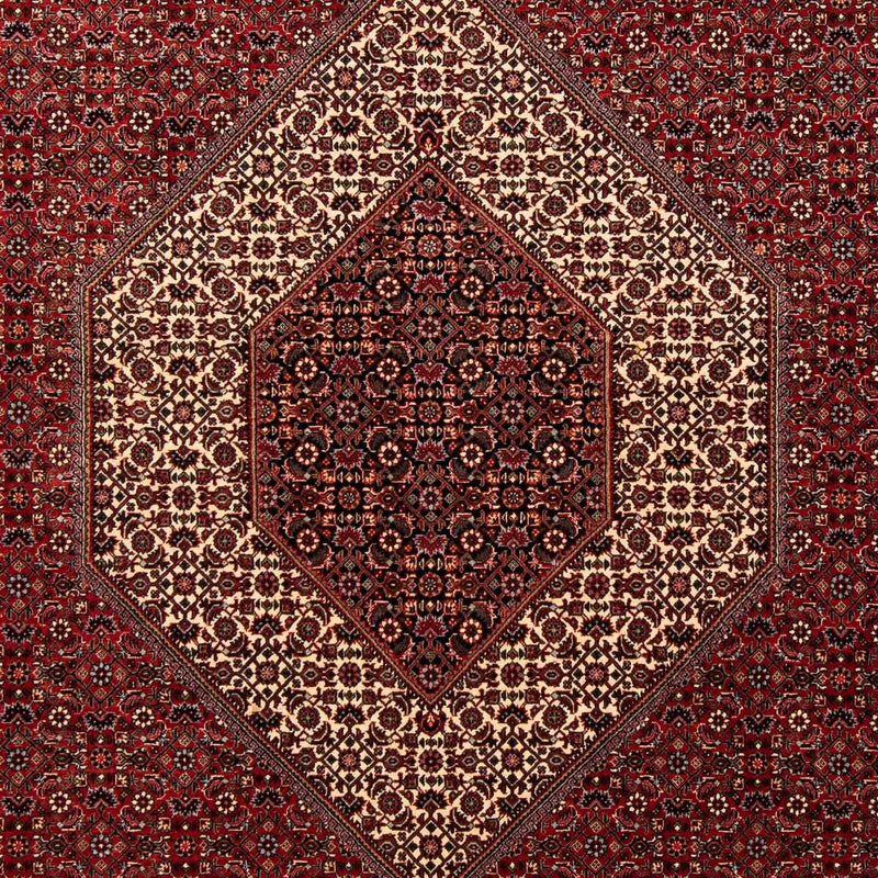 Perser Rug - Bidjar - 253 x 202 cm - dark red