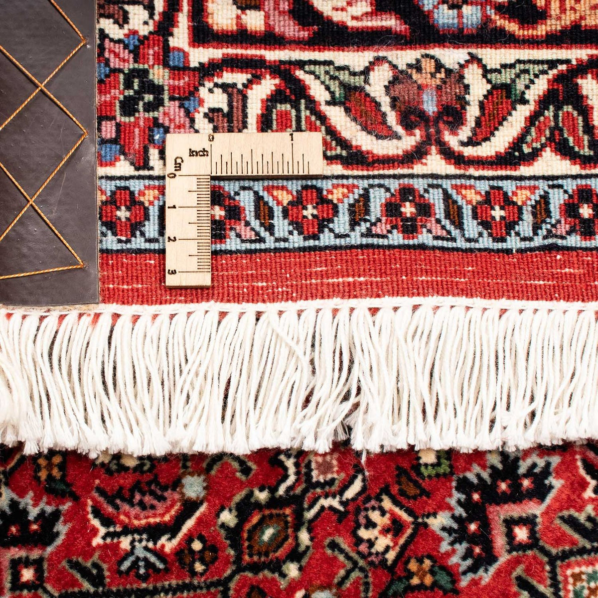 Perser Rug - Bidjar - 253 x 202 cm - dark red