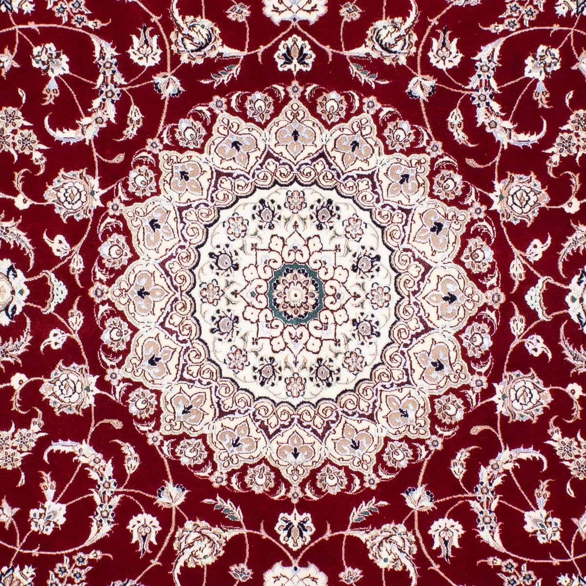 Perser Rug - Nain - Premium - 227 x 153 cm - dark red