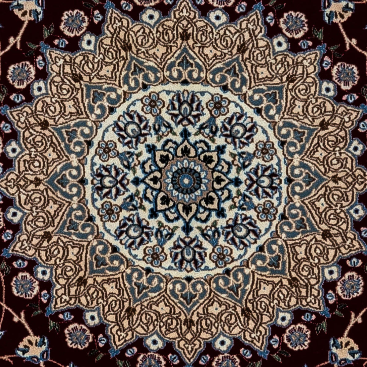 Perser Rug - Nain - Royal - 354 x 253 cm - black