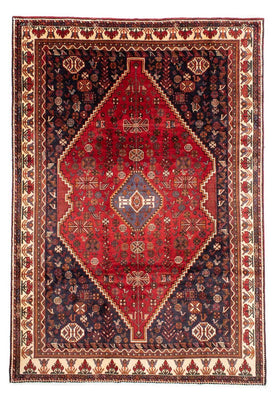 Perser Rug - Nomadic - 312 x 216 cm - dark red