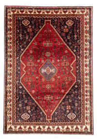 Perser Rug - Nomadic - 312 x 216 cm - dark red
