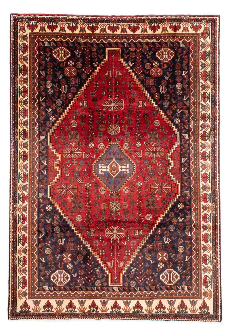 Perser Rug - Nomadic - 312 x 216 cm - dark red