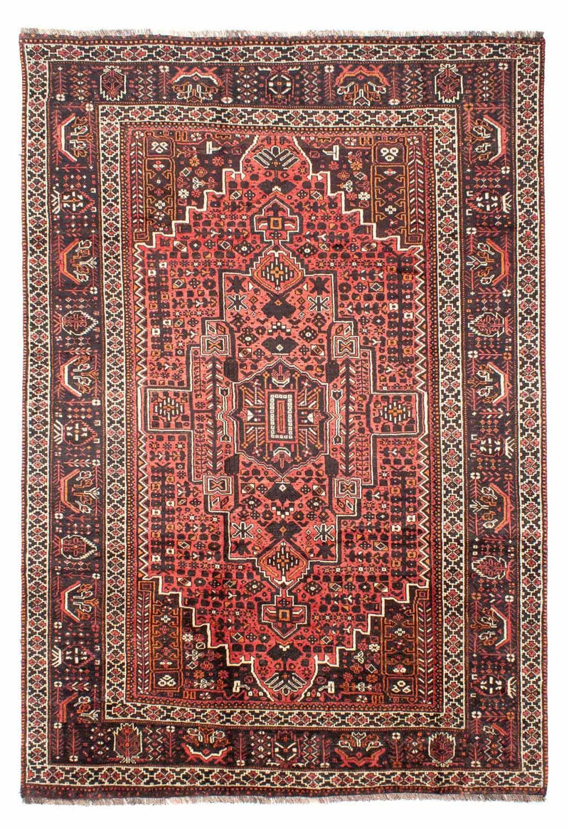 Perser Rug - Nomadic - 310 x 213 cm - light red