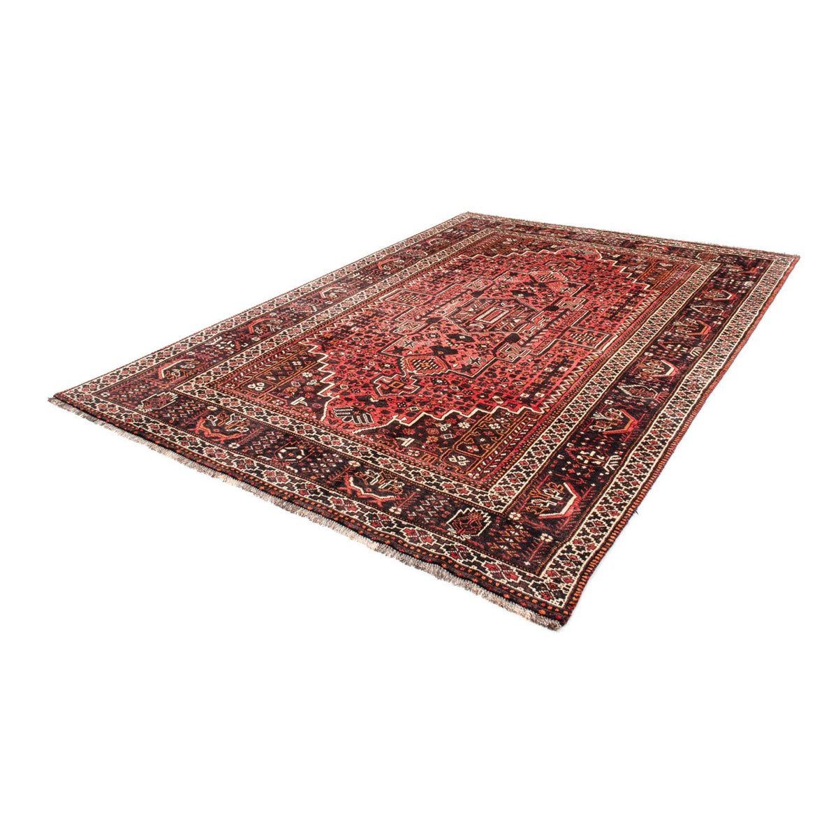 Perser Rug - Nomadic - 310 x 213 cm - light red