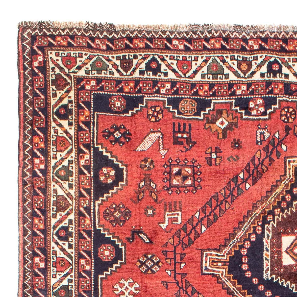 Perser Rug - Nomadic - 300 x 217 cm - red