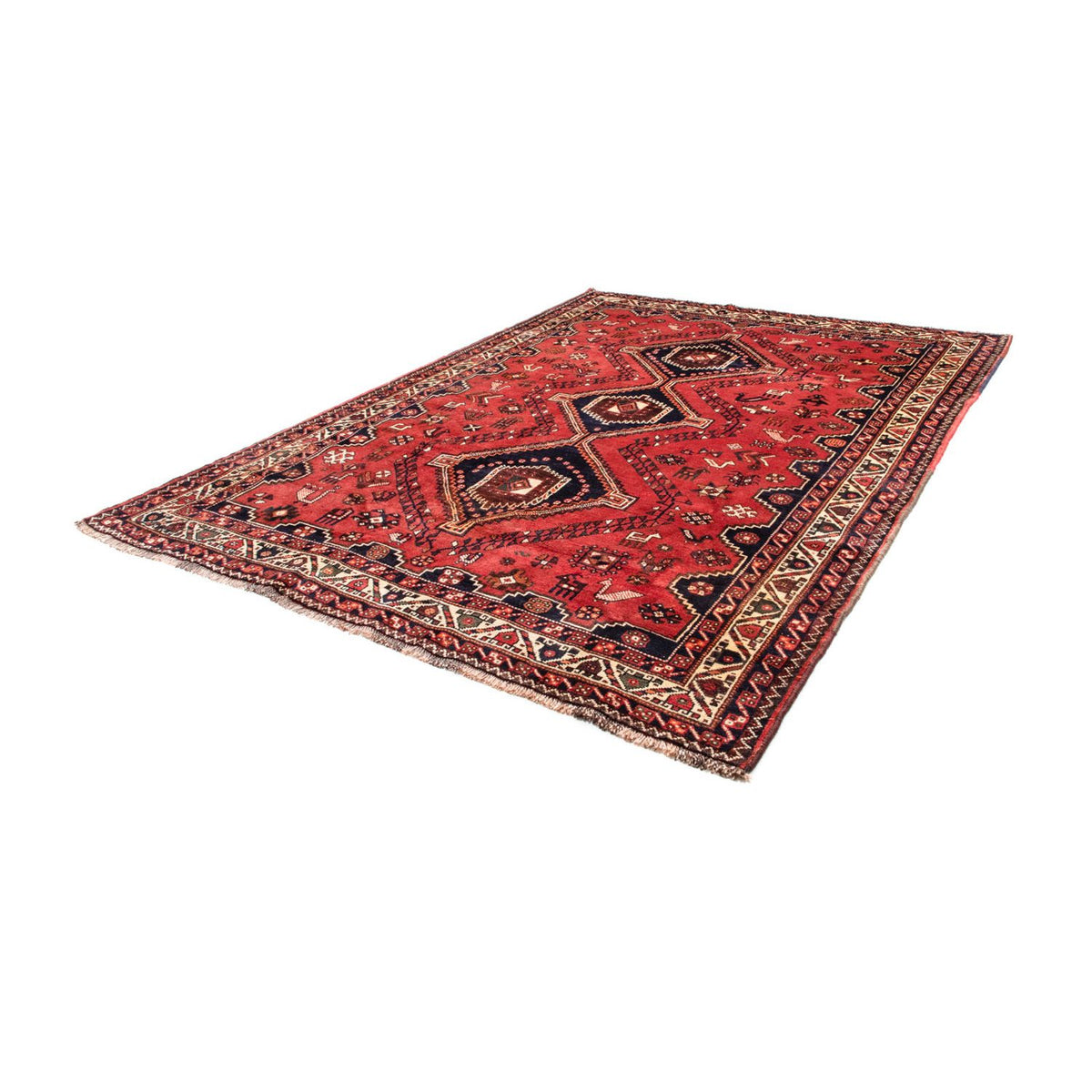 Perser Rug - Nomadic - 300 x 217 cm - red
