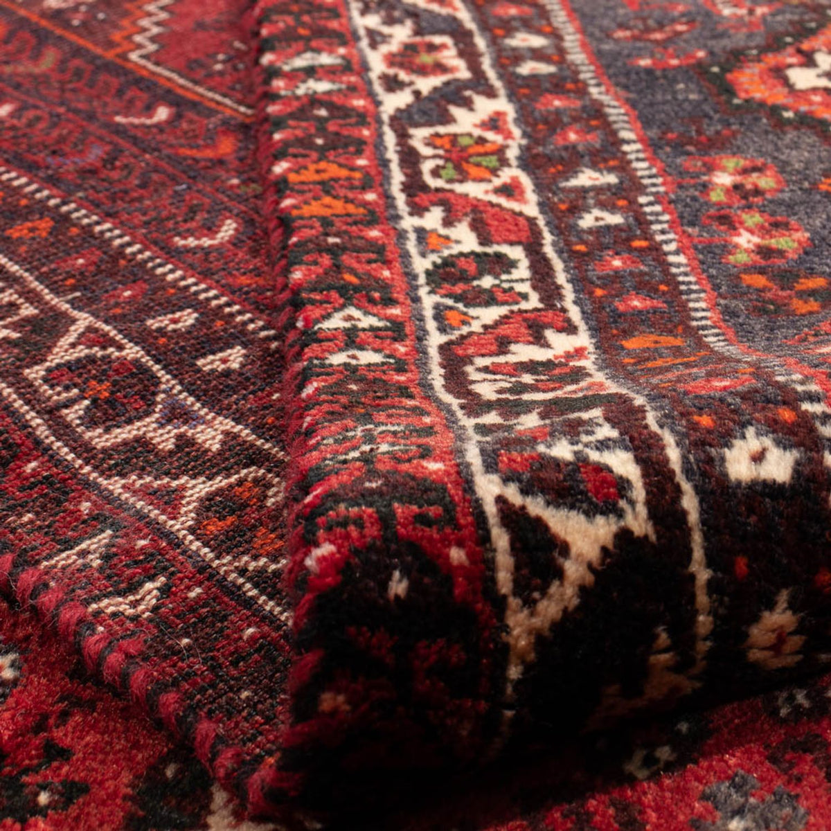 Perser Rug - Nomadic - 320 x 235 cm - dark red