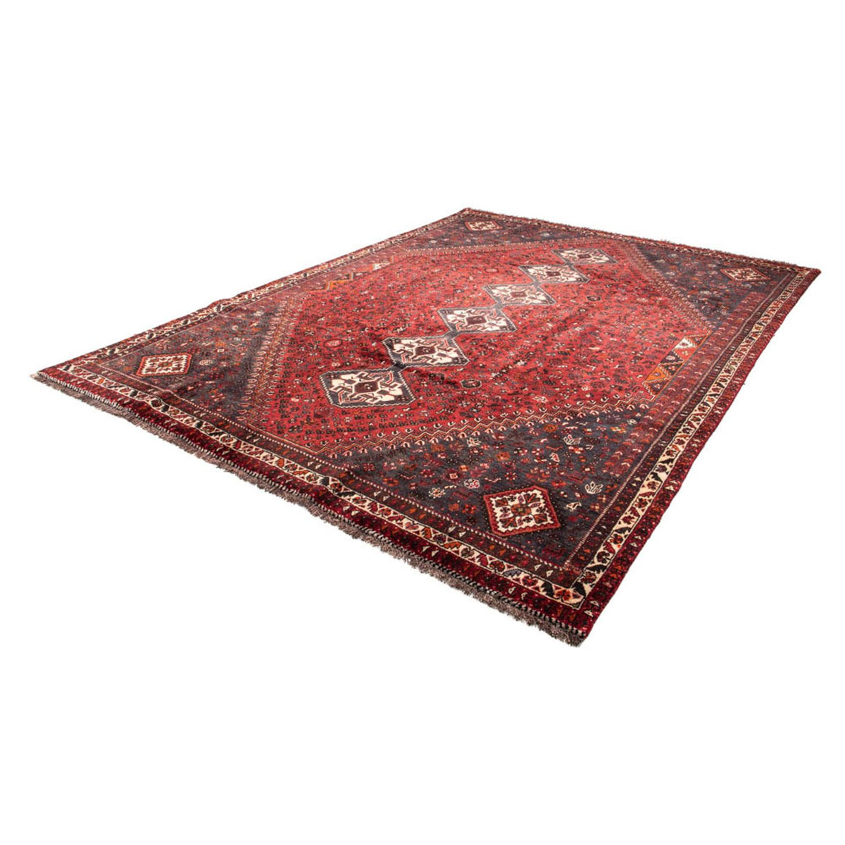 Perser Rug - Nomadic - 320 x 235 cm - dark red