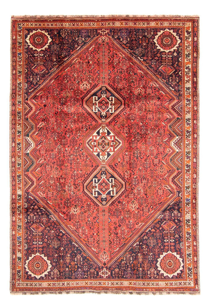 Perser Rug - Nomadic - 315 x 220 cm - dark red