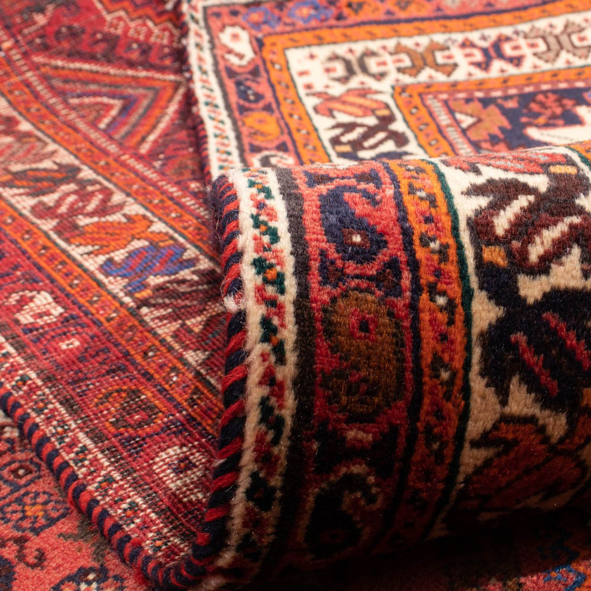 Perser Rug - Nomadic - 315 x 220 cm - dark red